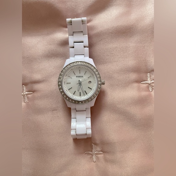 Fossil Accessories - Fossil White Ceramic Watch
